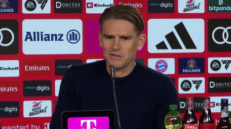 Bayern-Sportdirektor Christoph Freund spricht über die jüngste Schiri-Kritik der Münchner nach dem turbulenten Spiel in Leverkusen - und die anschließende Replik aus Richtung des kommenden Gegners Union Berlin.