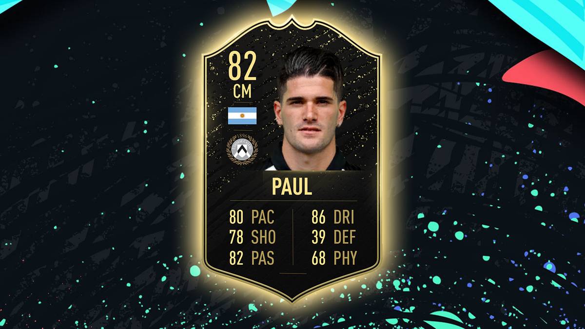 Rodrigo de Paul (Udinese Calcio), Zentrales Mittelfeld: 82 (+4) 