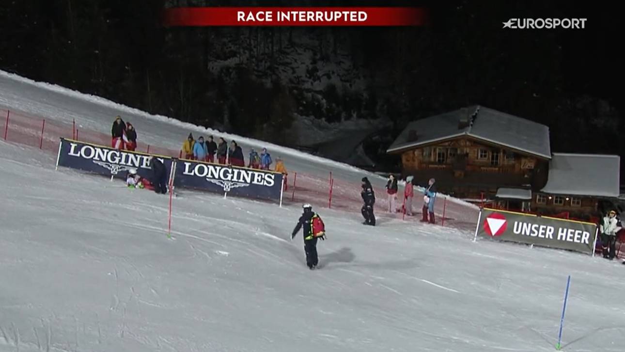 Nachtslalom-Sturz: „Sah grausam aus“