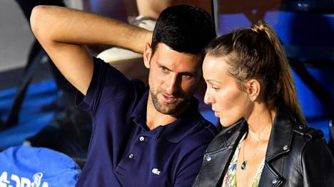 Novak Djokovic und seine Frau Jelena sind negativ getestet worden