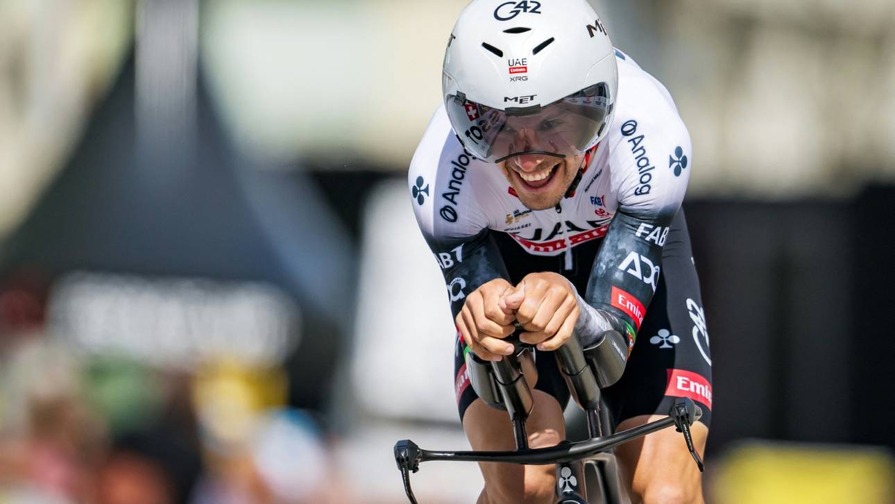 Tour de Suisse: Almeida holt Gesamtsieg im Bergzeitfahren