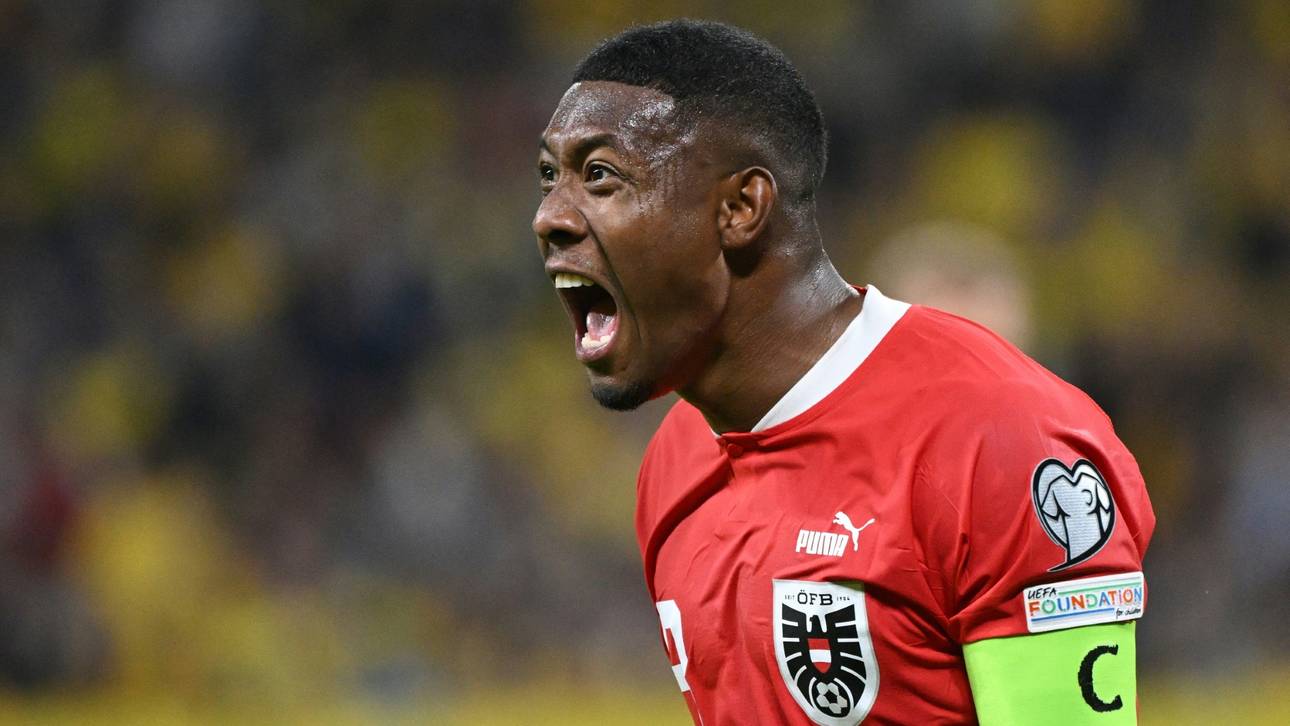 Alaba-Ausfall bei Österreich