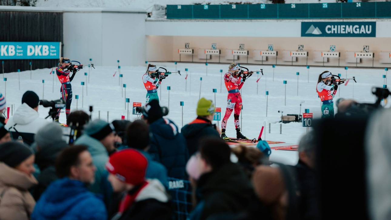 Der Schießstand in Ruhpolding