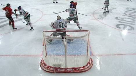 Die Highlights der Eishockey-Partie Kölner Haie - Augsburger Panther aus der DEL im Video.