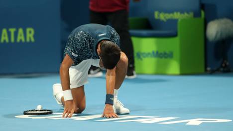 Novak Djokovic hat eine überraschende Niederlage hinnehmen müssen