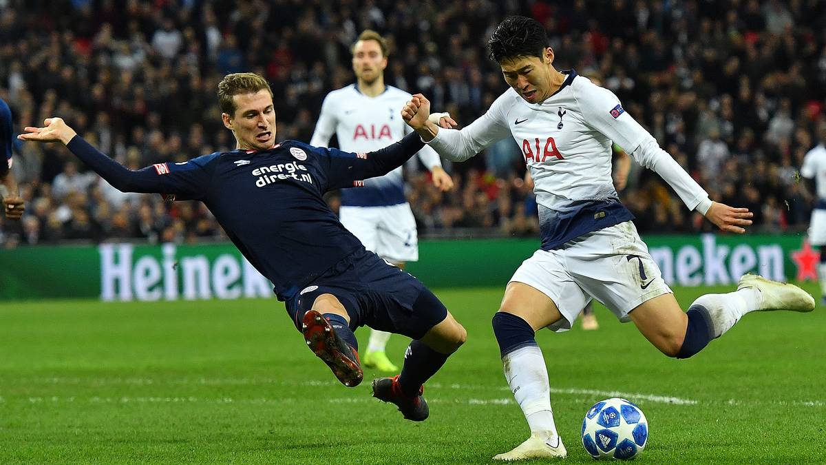 TOTTENHAM HOTSPUR: Auch der zweite englische Finalist ist durch den vierten Platz in der Premier League erneut für die Gruppenphase gesetzt - und auch bei den Spurs gilt: Nur als CL-Sieger wäre man in Lostopf 1. Das Team von Heung-min Son (r.) sicherte sich den letzten Platz für die Königsklasse mit einem Punkt Vorsprung vor dem FC Arsenal