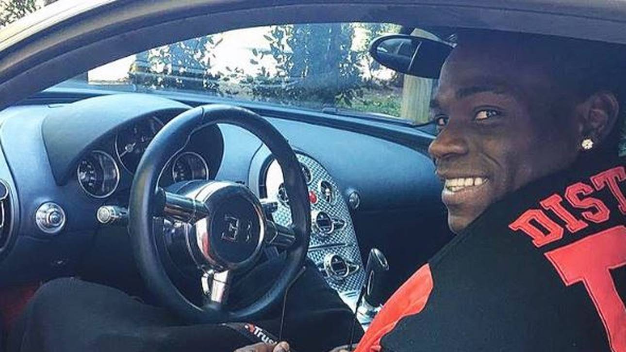 So schrottete Balotelli Raiolas Auto