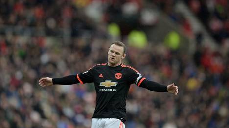 Wayne Rooney ist am Donnerstag nicht im Kader von Manchester United