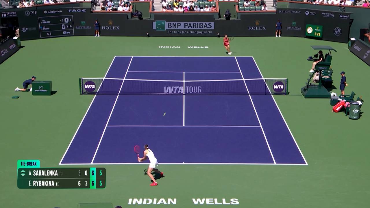 Epischer Final-Krimi zwischen Sabalenka und Rybakina