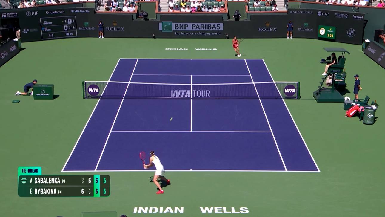 Epischer Final-Krimi zwischen Sabalenka und Rybakina