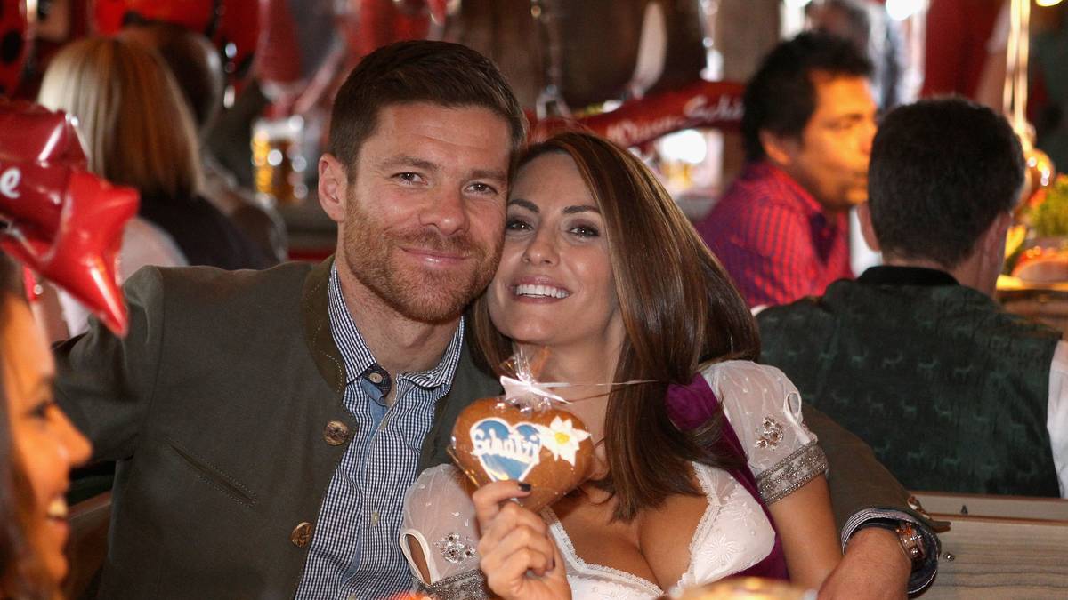 Xabi Alonso und Ehefrau Nagore Aramburo