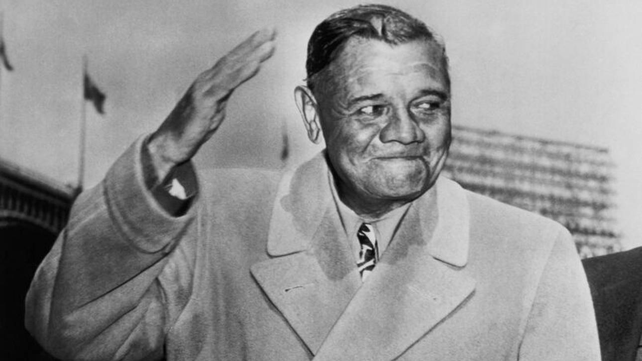 Babe Ruth ein Jahr vor seinem Tod 1948