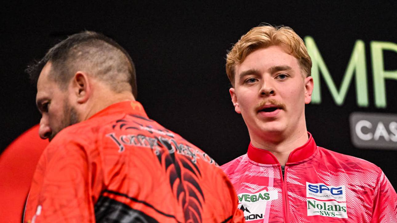 Völliger Irrsinn um Darts-Profi