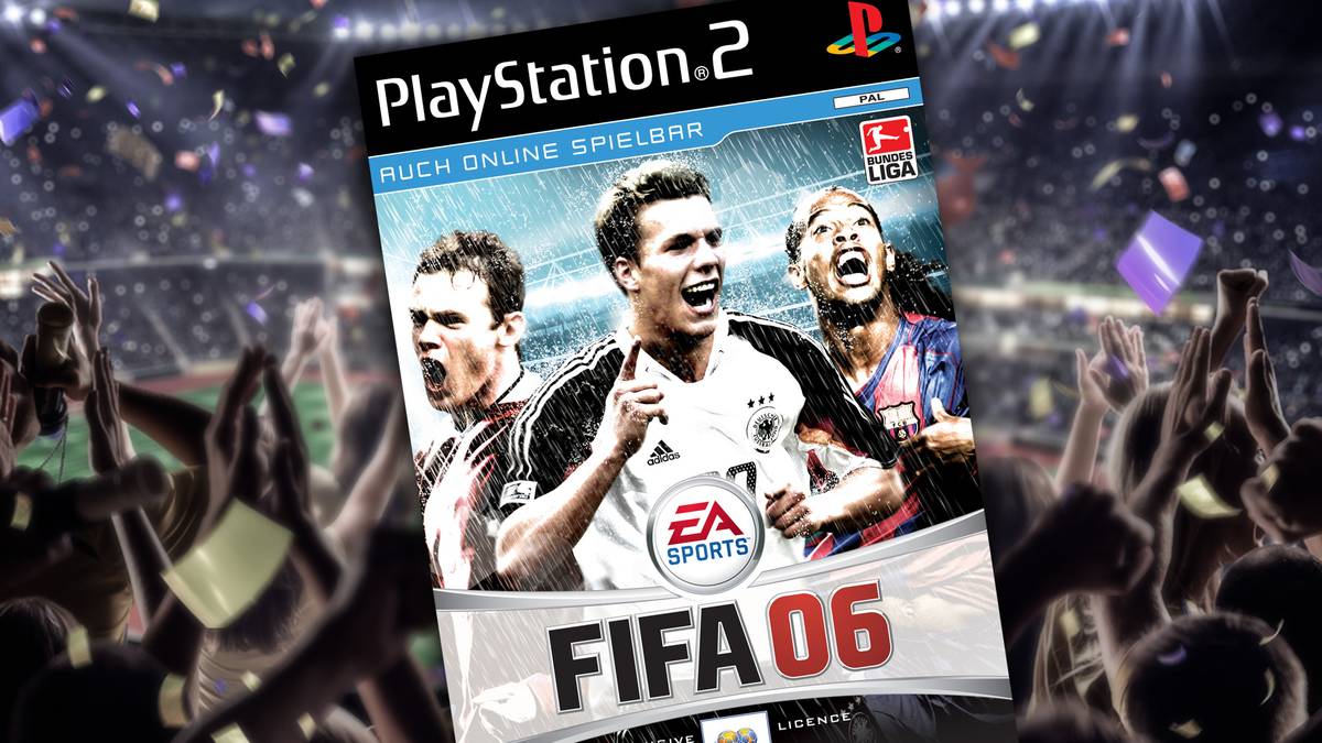 Auf dem Cover waren Lukas Podolski (M.) sowie die internationalen Topstars Wayne Rooney (l.) und Ronaldinho abgebildet