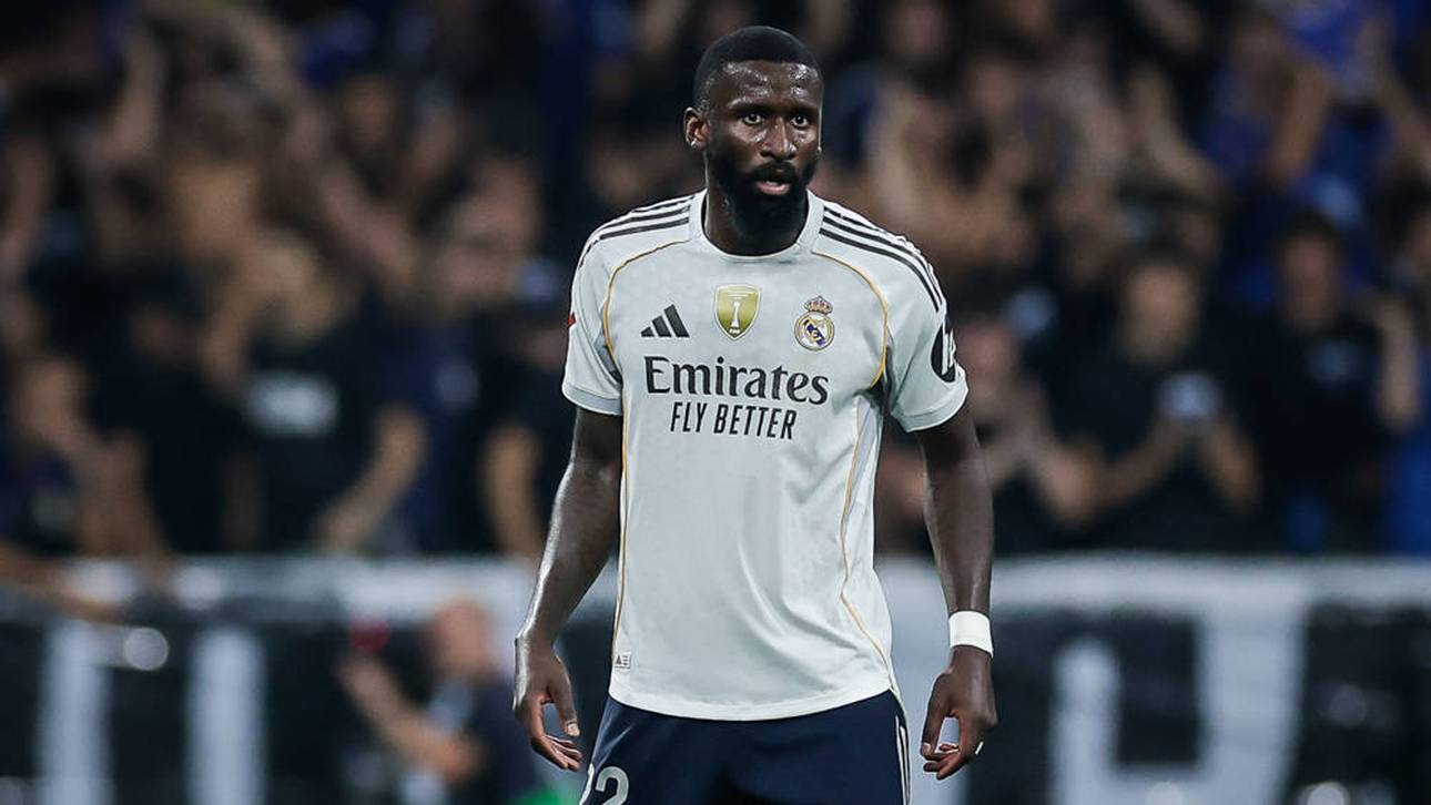 Antonio Rüdiger feiert sein Comeback bei Real Madrid