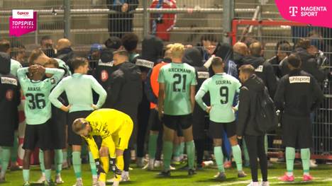 Waldhof Mannheim steckt weiter in einer schlimmen Krise. Nach der 0:3-Niderlage bei Unterhaching stellt sich Waldhof-Trainer Rehm und appelliert an seine Mannschaft.