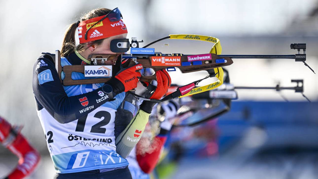 Deutsche Biathlon-Damen glänzen