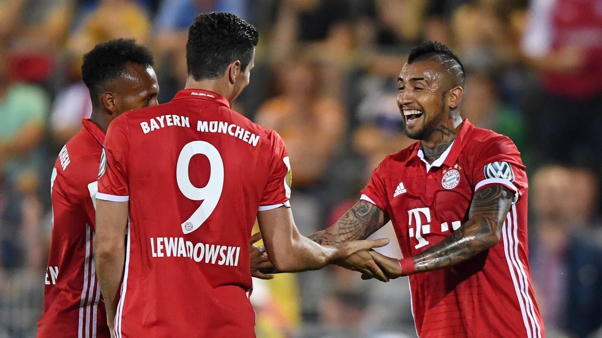 Nach der Pause erhöhrt Arturo Vidal auf 4:0