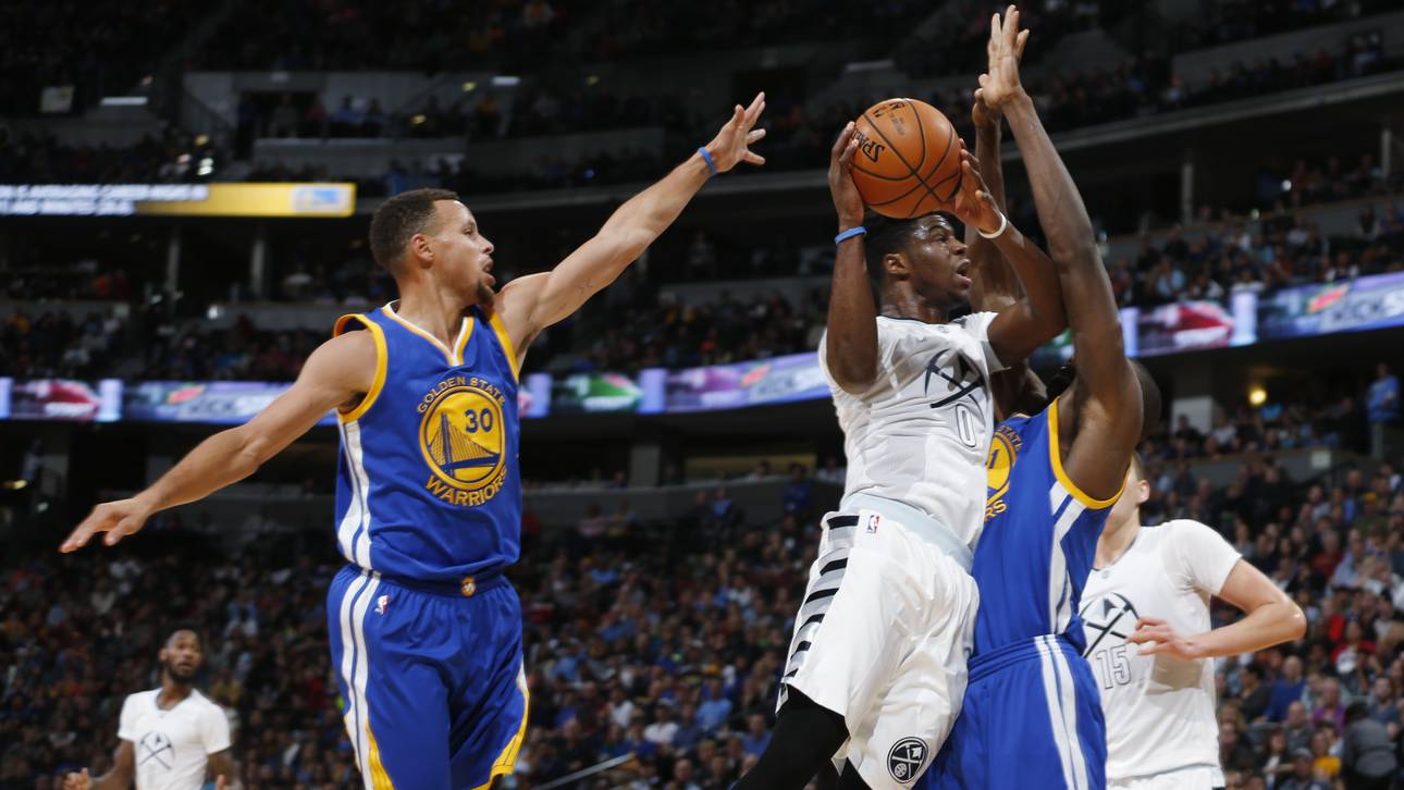 Ein NBA-Rookie tanzt Curry aus