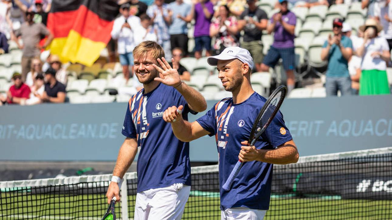 Deutsches Doppel stürmt ins Halbfinale