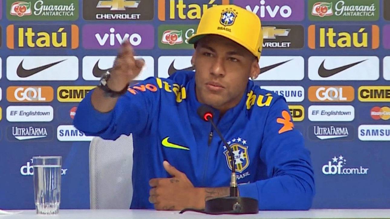 Neymar zofft sich mit Journalisten