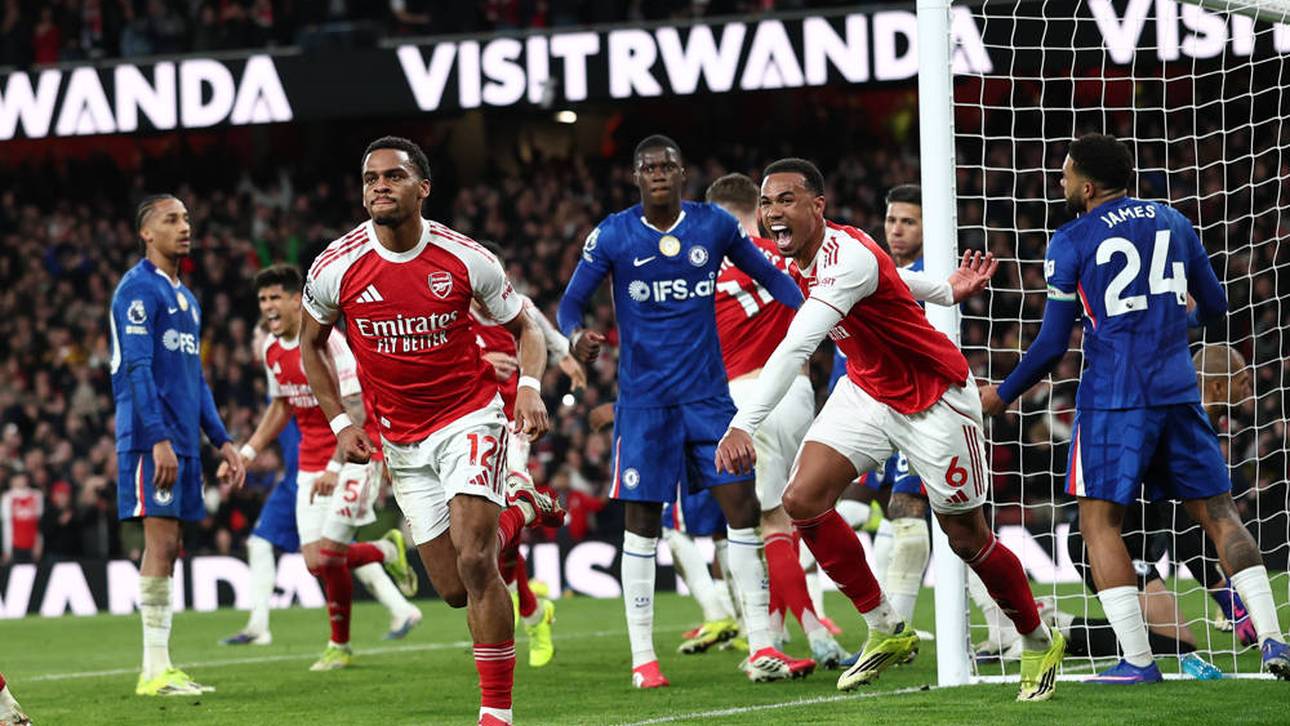 Der Ball ist mal wieder nach einer Ecke im Netz des Gegners und die Gunners jubeln