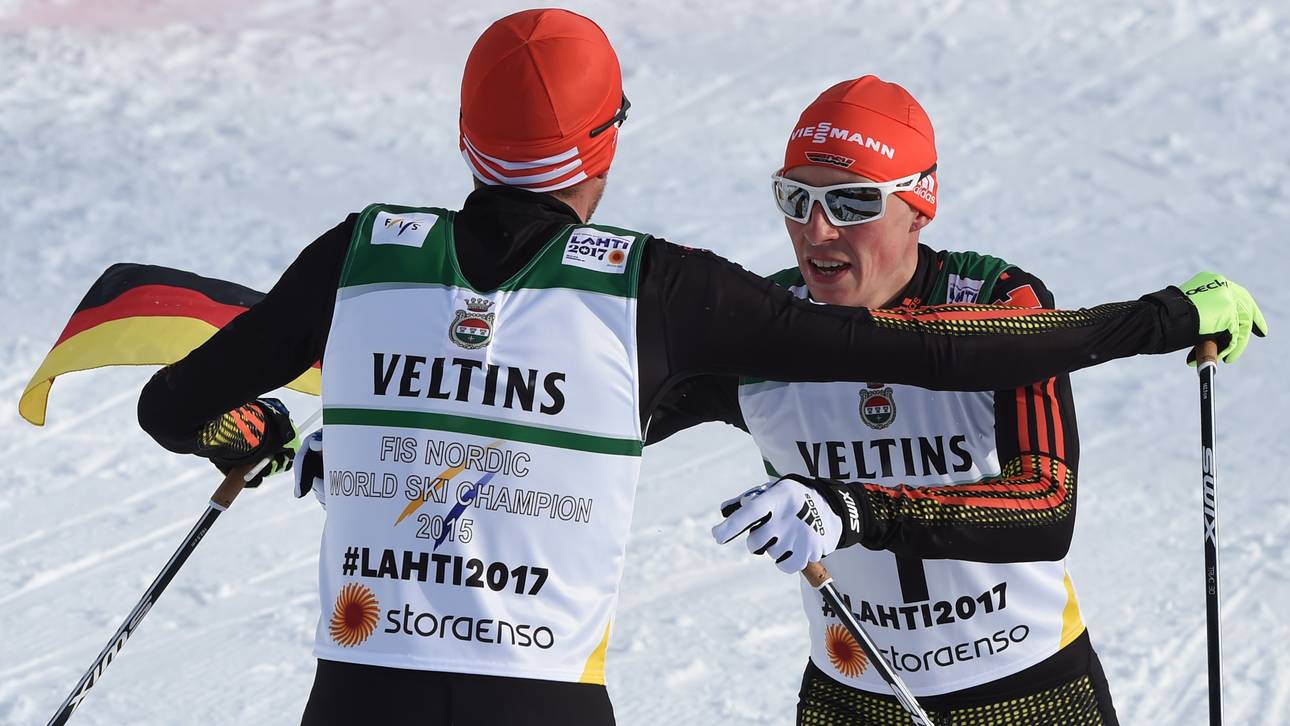 Teamsprint mit Rydzek und Frenzel