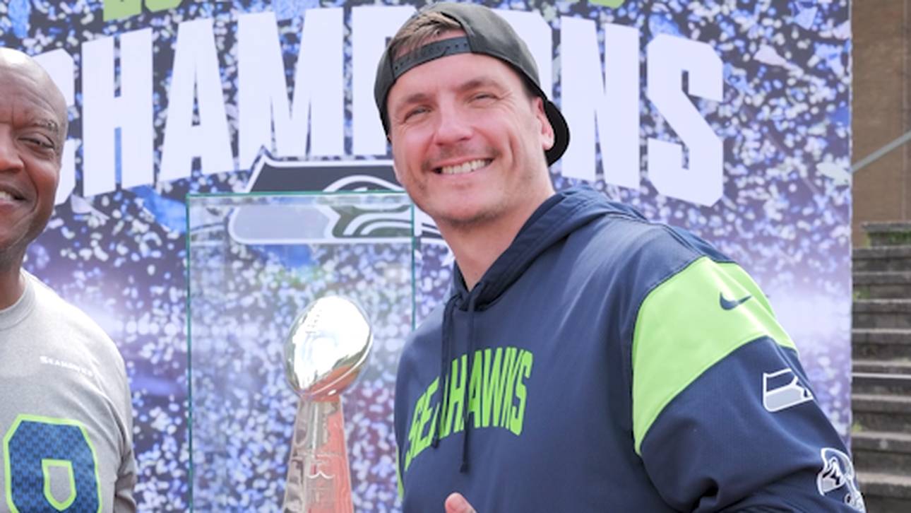 Die NFL-Champions zu Besuch in Deutschland