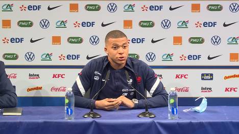 Intern lief die EM-Vorbereitung beim deutschen Auftaktgegner Frankreich nicht rund. Kylian Mbappé und Olivier Giroud zofften sich. Jetzt äußert sich der PSG-Star erstmals dazu.