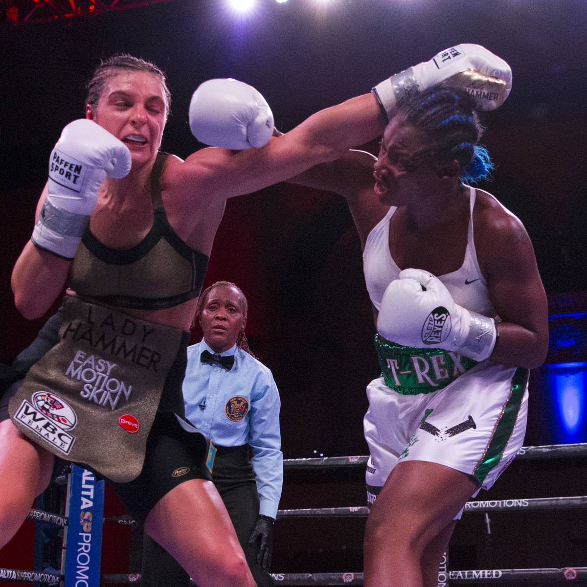 Boxen Christina Hammer verliert Titelfight gegen Claressa Shields