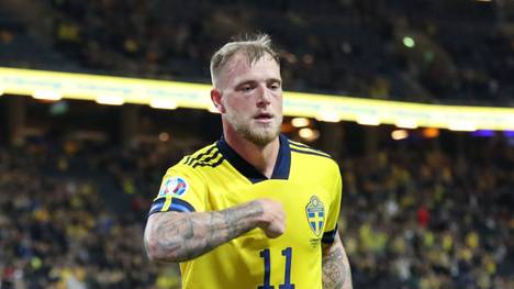 John Guidetti kam in der EM-Qualifikation für Schweden zum Einsatz