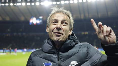 Jürgen Klinsmann fungiert bis Saisonende als Trainer von Hertha BSC