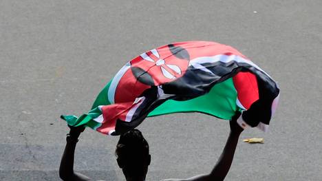 Kenianische Läuferin New York City Marathon