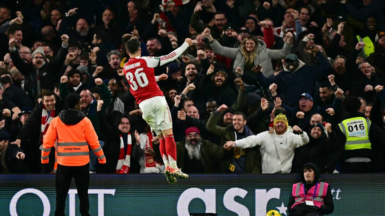 Arsenal siegt, Havertz eingewechselt