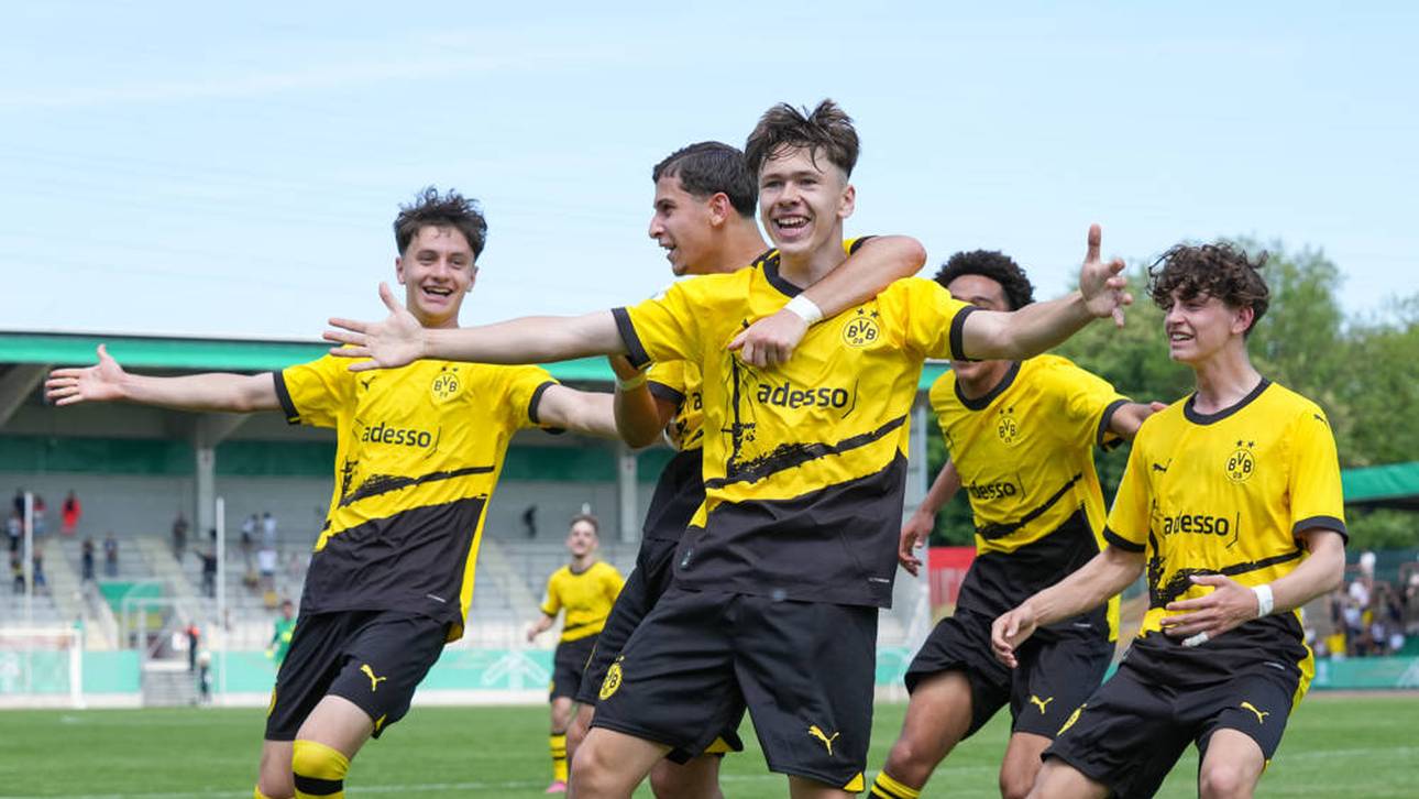 BVB-Wahnsinn! U17 mit Last-Minute-Titel