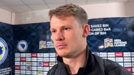 Im Nations-League-Spiel gegen Bosnien und Herzegowina gab Alexander Nübel sein DFB-Debüt. Nach dem Spiel zeigt sich der Stuttgart-Keeper glücklich, aber ärgert sich dennoch über das Gegentor.