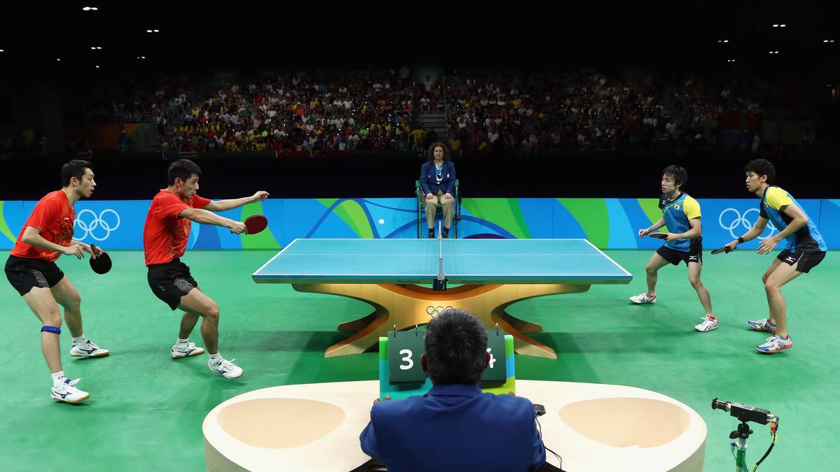 TISCHTENNIS: Beste Nachricht: China darf seit 2012 wie alle anderen Nationen bei Olympia nur mit zwei Athleten starten. Eine Medaille ist durch diese Regeländerung nach Chinas Sweep bei Männern und Frauen 2008 also noch zu vergeben