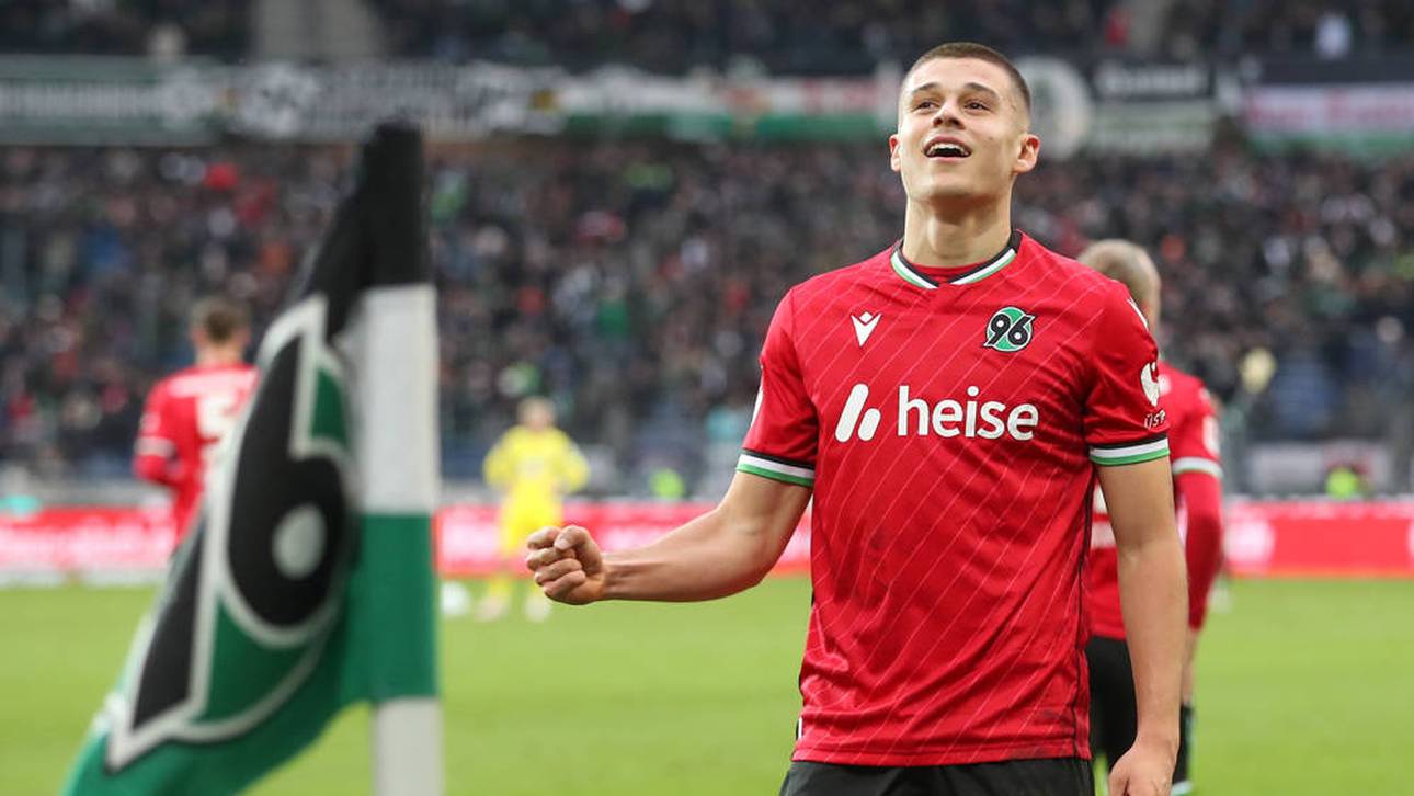 Nicolo Tresoldi bejubelt seinen Treffer