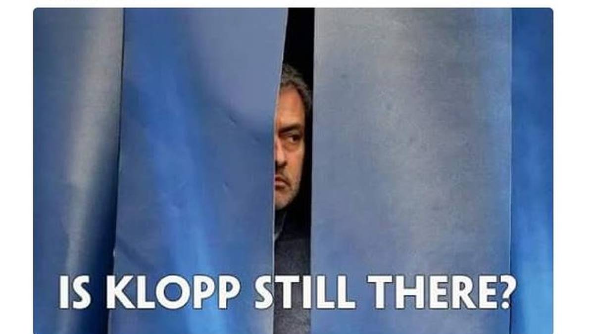 Nun ja, noch versteckt er sich. Oder wie soll man diesen Scherz eines Liverpool-Fans sonst deuten?