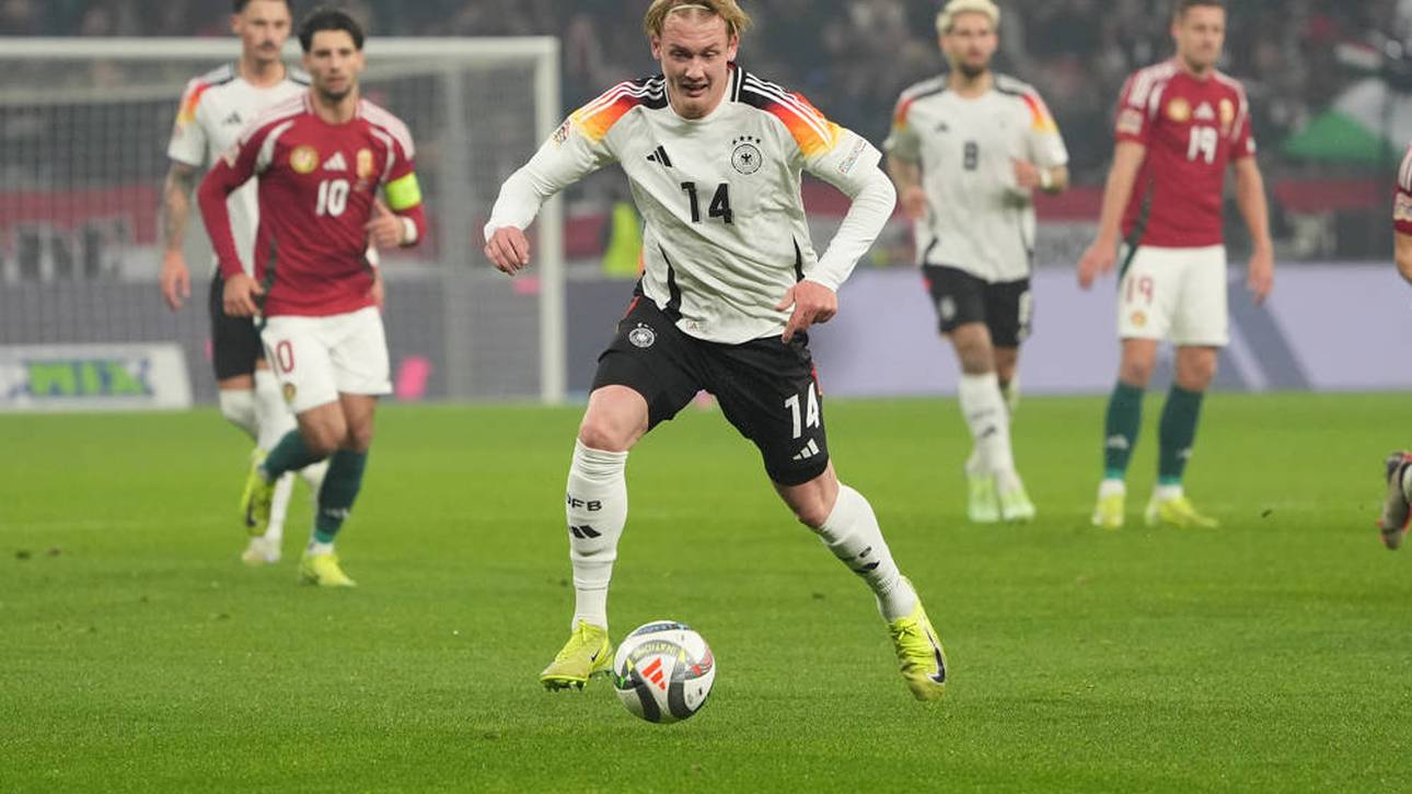 Julian Brandt kehrte gegen Ungarn ins DFB-Team zurück