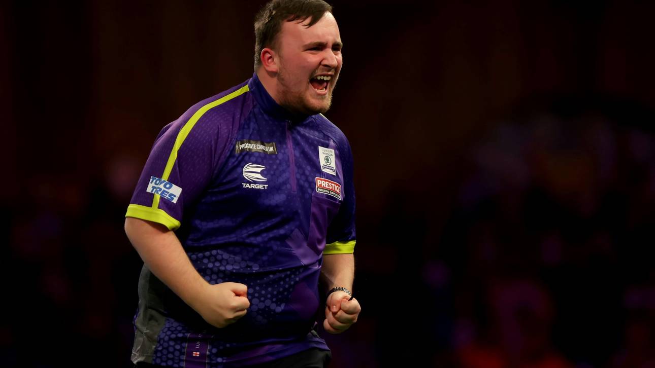 Darts-WM: Shootingstar Littler erreicht Finale