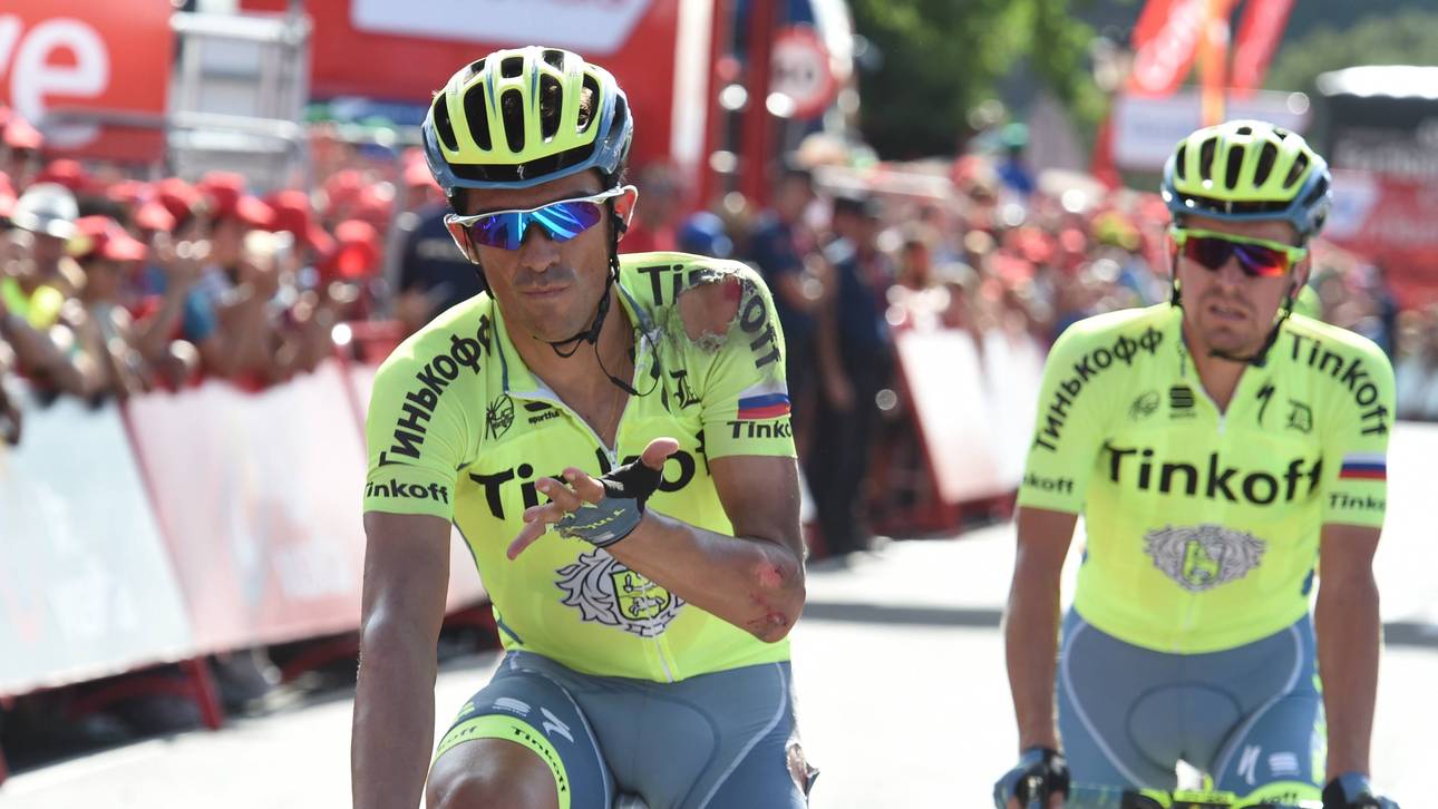 Sturz! Contador droht Vuelta-Aus