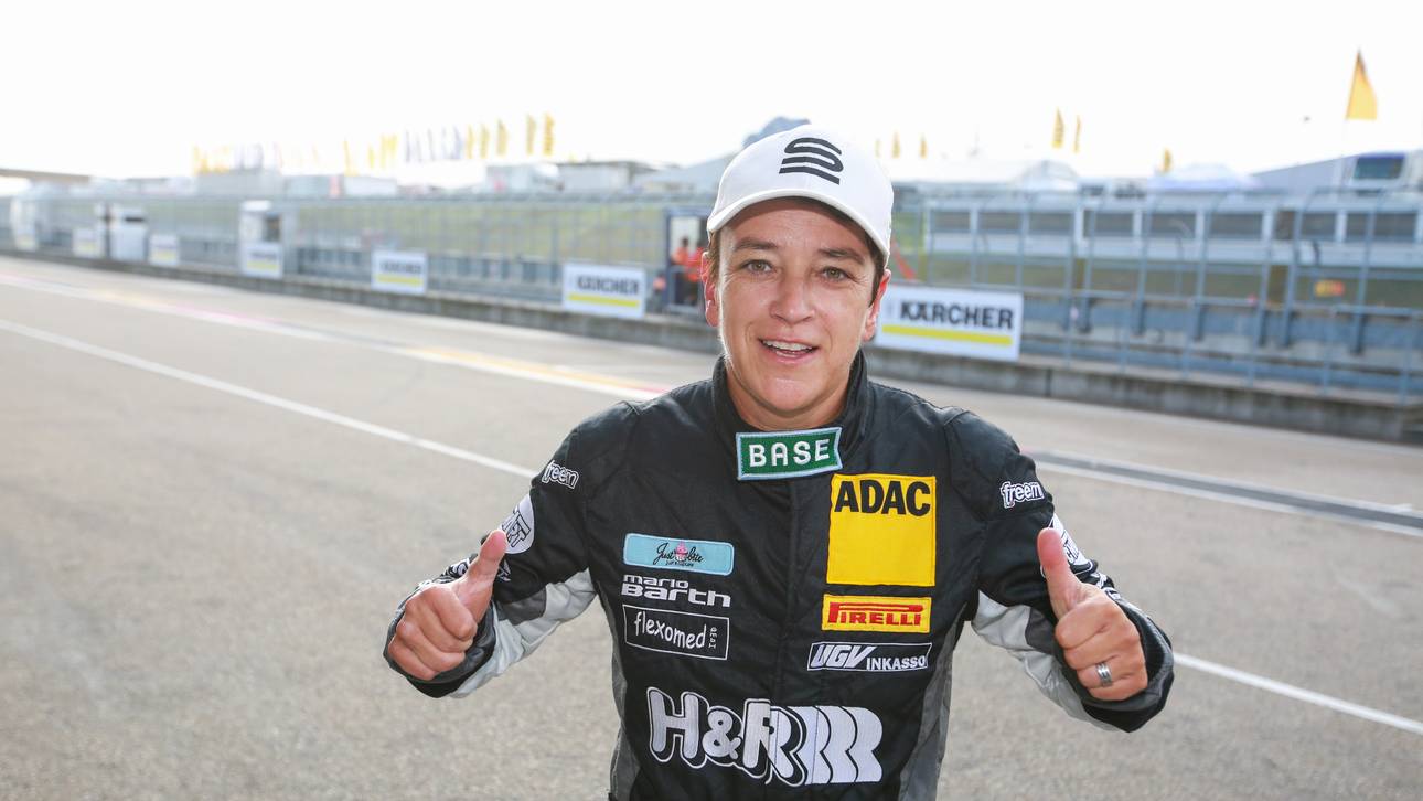 Hürtgen als erste Frau auf der Pole