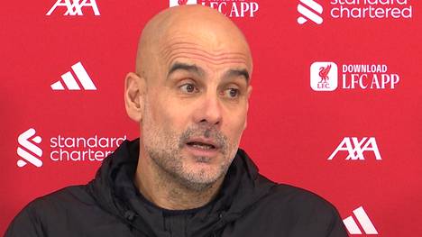 Mit dem 2:1-Sieg gegen Liverpool holt sich Manchester City wichtige drei Punkte, um nicht den Anschluss an Spitzenreiter Arsenal zu verlieren. Auch Trainer Pep Guardiola hat die Gunners fest im Blick.