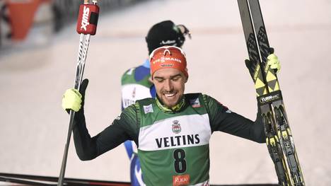 Johannes Rydzek holt beim ersten Weltcup im neuen Jahr die Silbermedaille