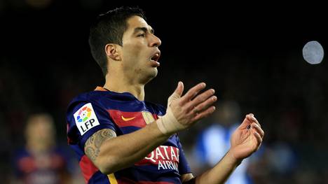 Luis Suarez fehlt dem FC Barcelona für zwei Pokal-Spiele