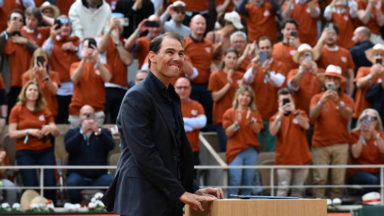 Nadal rührt keinen Tennisschläger an