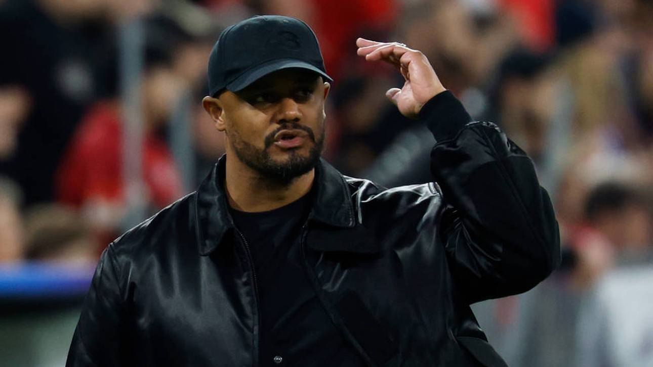 Strittige Szene: Kompany muss lachen
