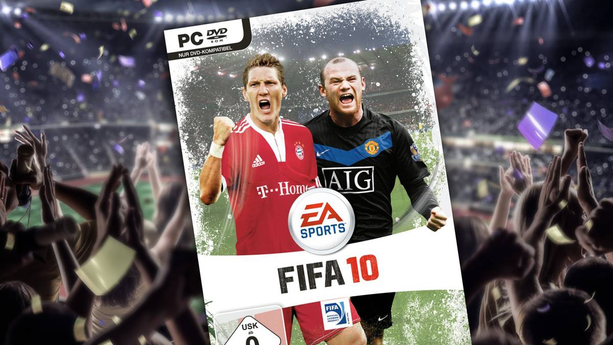 Auf dem deutschen Cover waren Bastian Schweinsteiger und Wayne Rooney zu sehen