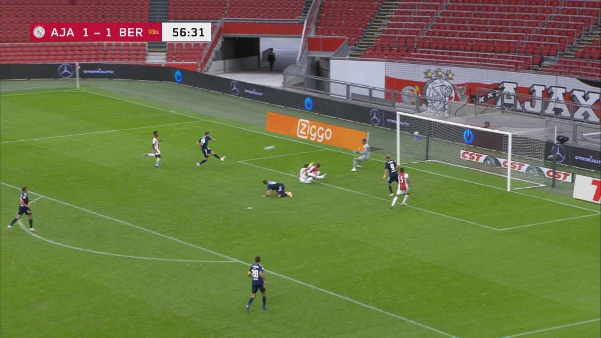 Testspiel: Ajax Amsterdam - Union Berlin (2:2): Tore & Highlights im Video